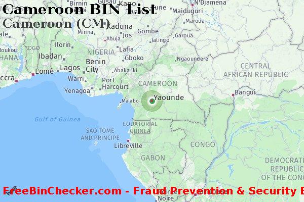 Cameroon Cameroon+%28CM%29 Lista de BIN