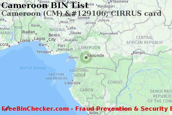 Cameroon Cameroon+%28CM%29+%26%23129106%3B+CIRRUS+card BIN List