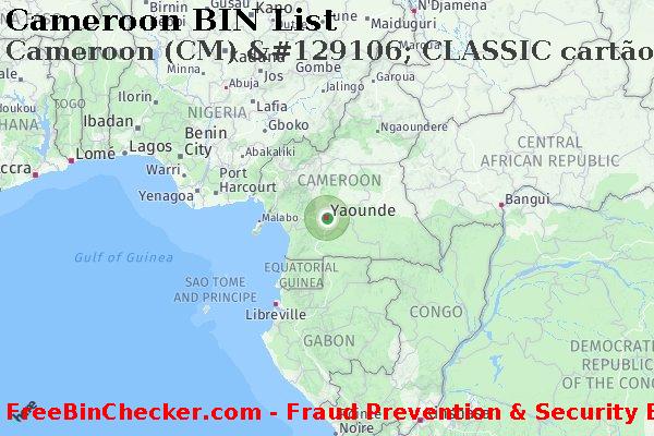 Cameroon Cameroon+%28CM%29+%26%23129106%3B+CLASSIC+cart%C3%A3o Lista de BIN