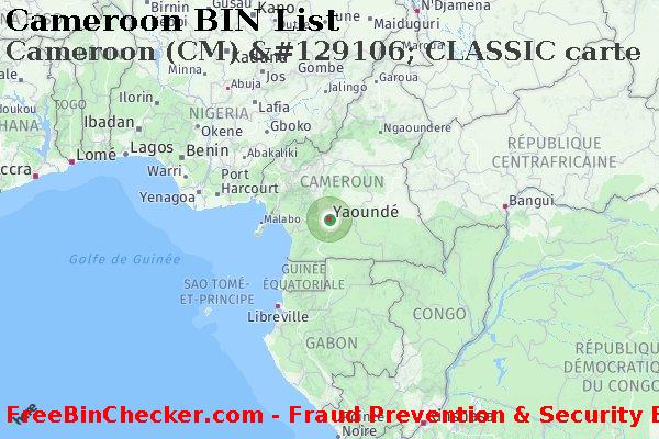 Cameroon Cameroon+%28CM%29+%26%23129106%3B+CLASSIC+carte BIN Liste 