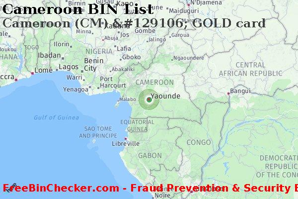 Cameroon Cameroon+%28CM%29+%26%23129106%3B+GOLD+card BIN List
