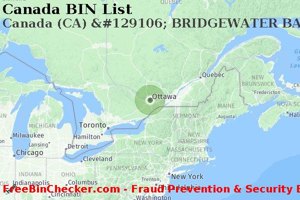Canada Canada+%28CA%29+%26%23129106%3B+BRIDGEWATER+BANK BIN List