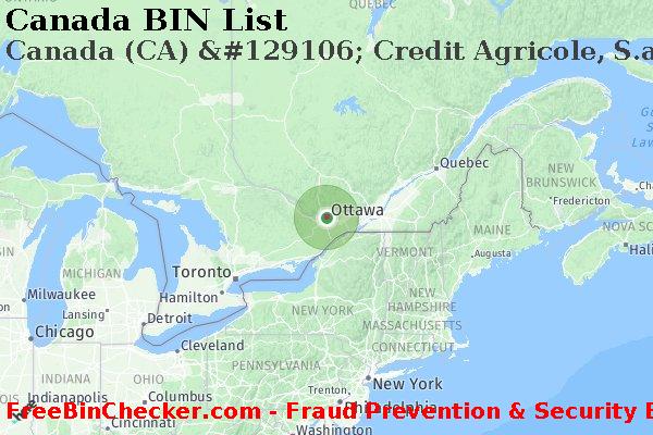Canada Canada+%28CA%29+%26%23129106%3B+Credit+Agricole%2C+S.a. BIN List