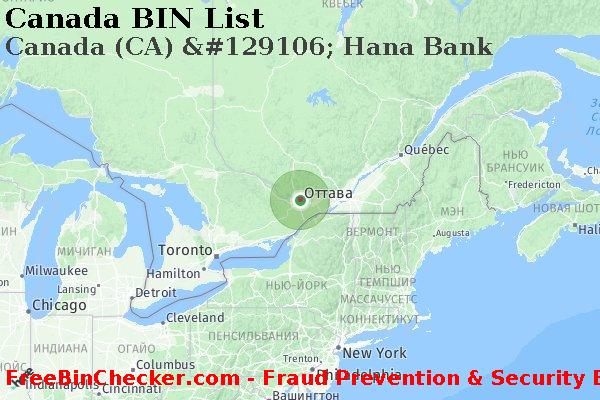 Canada Canada+%28CA%29+%26%23129106%3B+Hana+Bank Список БИН