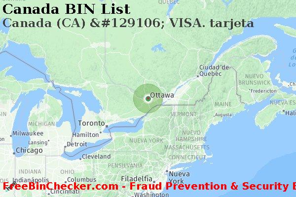 Canada Canada+%28CA%29+%26%23129106%3B+VISA.+tarjeta Lista de BIN