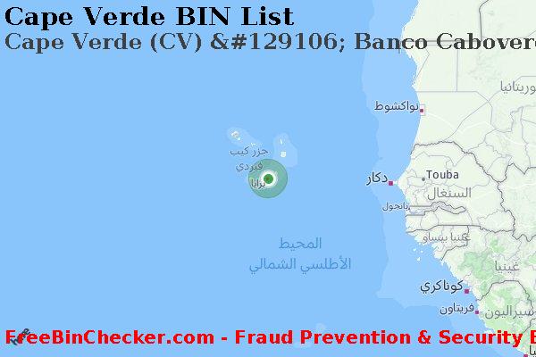 Cape Verde Cape+Verde+%28CV%29+%26%23129106%3B+Banco+Caboverdiano+De+Negocios%2C+S.a. قائمة BIN