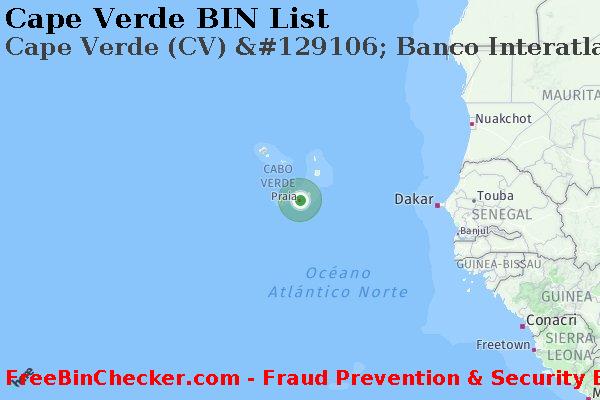Cape Verde Cape+Verde+%28CV%29+%26%23129106%3B+Banco+Interatlantico%2C+Sarl Lista de BIN