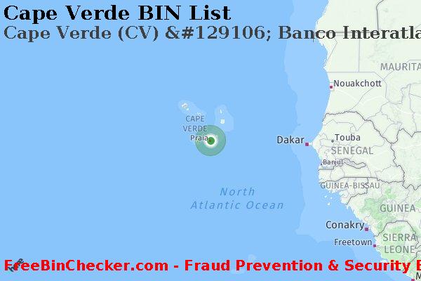 Cape Verde Cape+Verde+%28CV%29+%26%23129106%3B+Banco+Interatlantico%2C+Sarl BIN Dhaftar