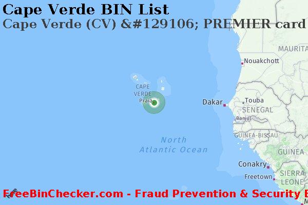 Cape Verde Cape+Verde+%28CV%29+%26%23129106%3B+PREMIER+card BIN List