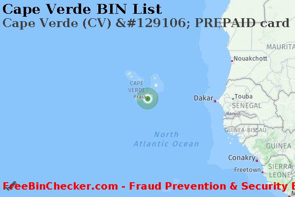 Cape Verde Cape+Verde+%28CV%29+%26%23129106%3B+PREPAID+card BIN List