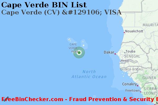 Cape Verde Cape+Verde+%28CV%29+%26%23129106%3B+VISA BIN List