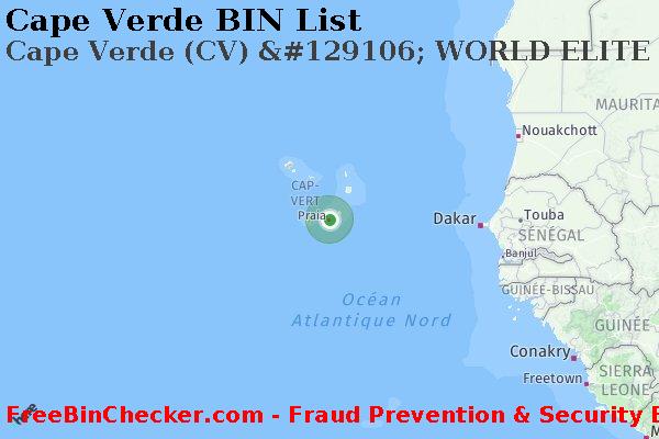 Cape Verde Cape+Verde+%28CV%29+%26%23129106%3B+WORLD+ELITE+carte BIN Liste 