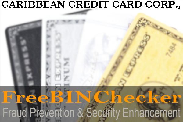 Caribbean Credit Card Corp., Ltd. Lista de BIN