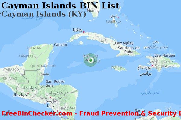 Cayman Islands Cayman+Islands+%28KY%29 قائمة BIN
