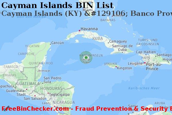 Cayman Islands Cayman+Islands+%28KY%29+%26%23129106%3B+Banco+Provincial+Overseas BIN-Liste