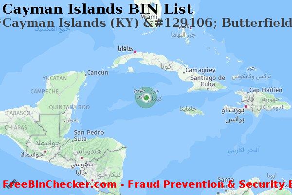 Cayman Islands Cayman+Islands+%28KY%29+%26%23129106%3B+Butterfield+Bank+%28cayman%29%2C+Ltd. قائمة BIN