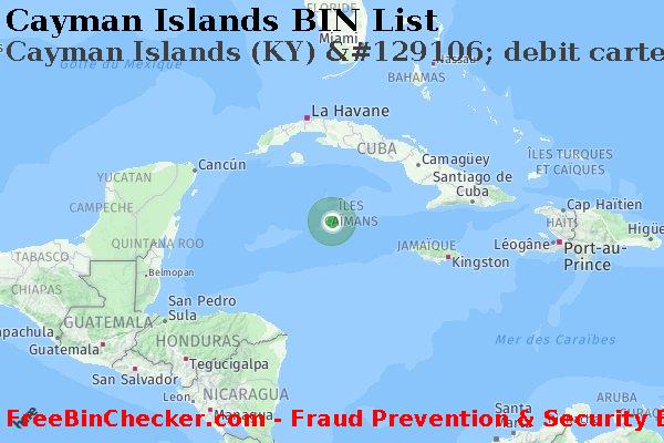 Cayman Islands Cayman+Islands+%28KY%29+%26%23129106%3B+debit+carte BIN Liste 