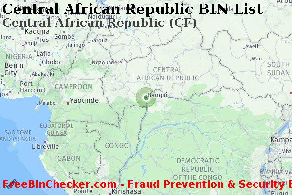 Central African Republic Central+African+Republic+%28CF%29 Lista de BIN