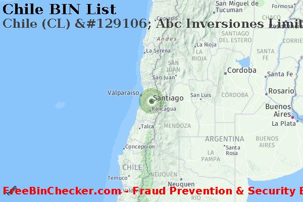 Chile Chile+%28CL%29+%26%23129106%3B+Abc+Inversiones+Limitada BIN Danh sách