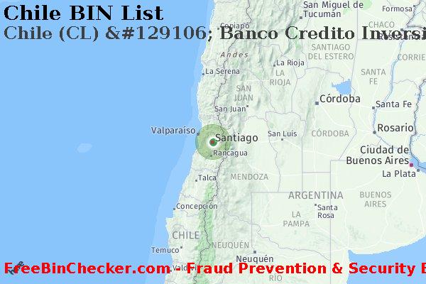 Chile Chile+%28CL%29+%26%23129106%3B+Banco+Credito+Inversiones Lista de BIN