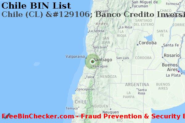 Chile Chile+%28CL%29+%26%23129106%3B+Banco+Credito+Inversiones BIN Danh sách