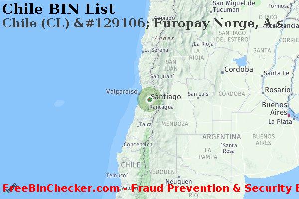 Chile Chile+%28CL%29+%26%23129106%3B+Europay+Norge%2C+A.s. BIN List