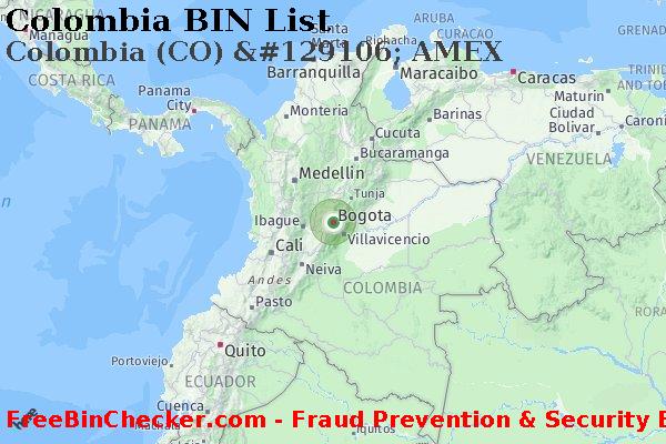 Colombia Colombia+%28CO%29+%26%23129106%3B+AMEX BIN List