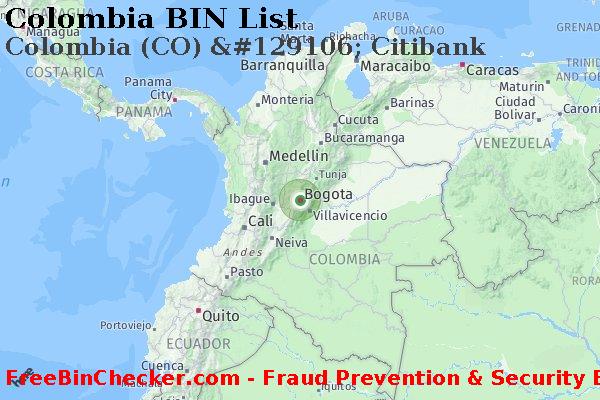 Colombia Colombia+%28CO%29+%26%23129106%3B+Citibank BIN Danh sách