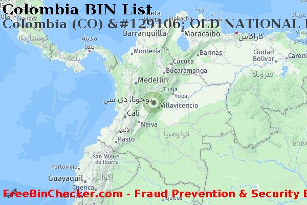 Colombia Colombia+%28CO%29+%26%23129106%3B+OLD+NATIONAL+BANK قائمة BIN