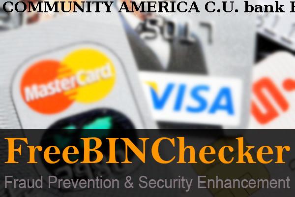 Community America C.u. BIN列表