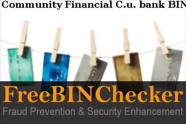 Community Financial C.u. Lista BIN