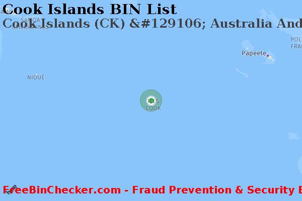 Cook Islands Cook+Islands+%28CK%29+%26%23129106%3B+Australia+And+New+Zealand+Banking+Group%2C+Ltd. BIN Liste 