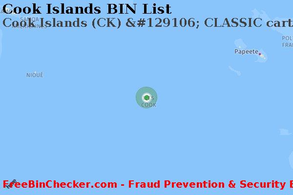 Cook Islands Cook+Islands+%28CK%29+%26%23129106%3B+CLASSIC+carte BIN Liste 