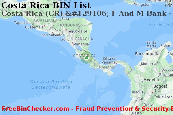 Costa Rica Costa+Rica+%28CR%29+%26%23129106%3B+F+And+M+Bank+-+Winchester Lista BIN