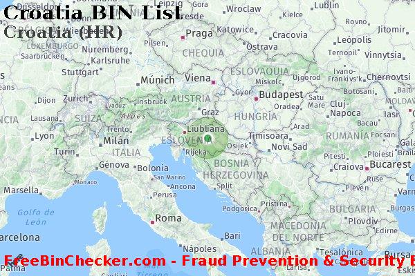 Croatia Croatia+%28HR%29 Lista de BIN