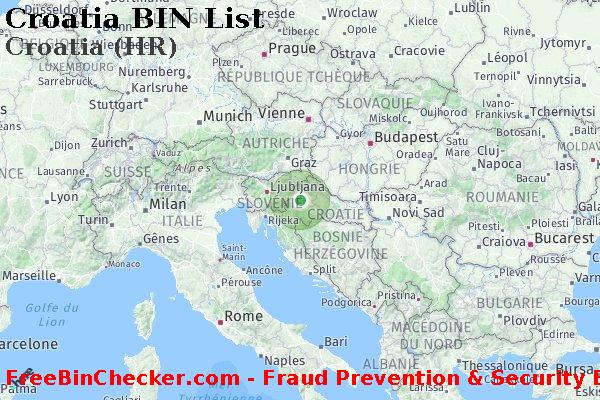 Croatia Croatia+%28HR%29 BIN Liste 