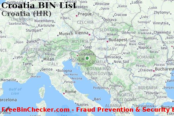 Croatia Croatia+%28HR%29 Lista de BIN