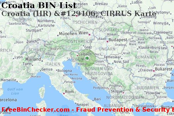 Croatia Croatia+%28HR%29+%26%23129106%3B+CIRRUS+Karte BIN-Liste