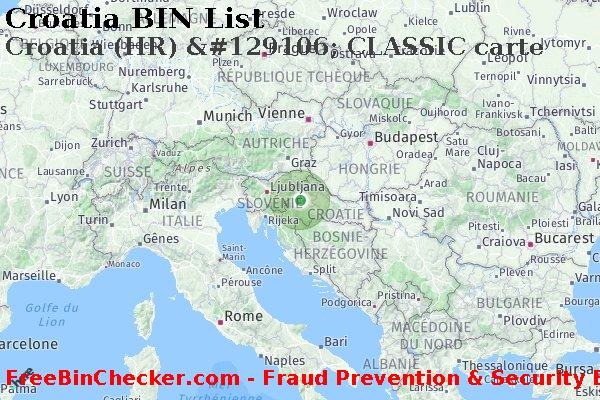 Croatia Croatia+%28HR%29+%26%23129106%3B+CLASSIC+carte BIN Liste 