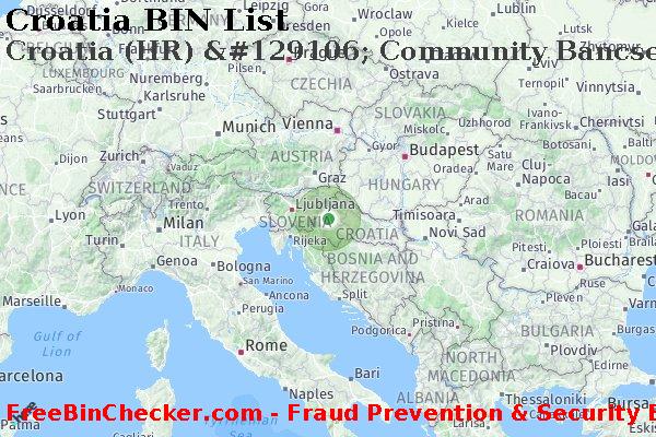Croatia Croatia+%28HR%29+%26%23129106%3B+Community+Bancservice+Corporation%2C+Inc. BINリスト