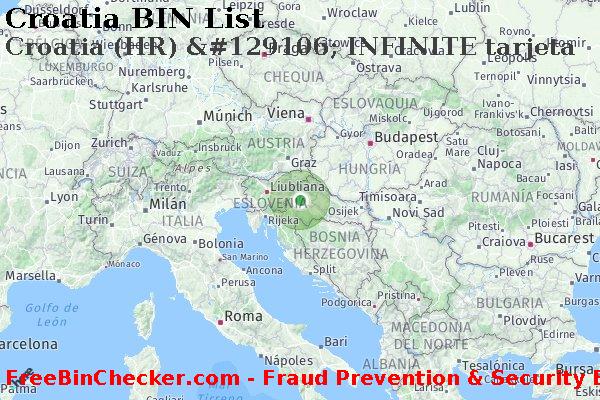 Croatia Croatia+%28HR%29+%26%23129106%3B+INFINITE+tarjeta Lista de BIN