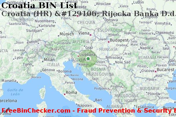 Croatia Croatia+%28HR%29+%26%23129106%3B+Rijecka+Banka+D.d. Lista de BIN