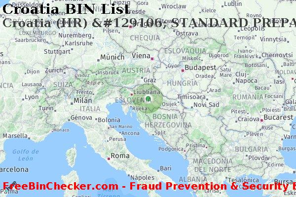 Croatia Croatia+%28HR%29+%26%23129106%3B+STANDARD+PREPAID+tarjeta Lista de BIN