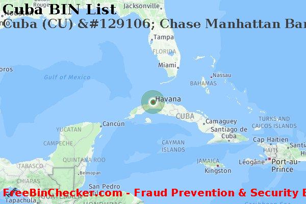 Cuba Cuba+%28CU%29+%26%23129106%3B+Chase+Manhattan+Bank+%28usa%29 BIN List