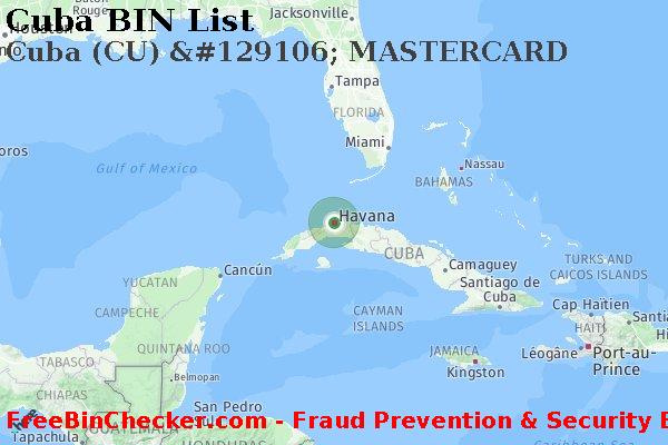 Cuba Cuba+%28CU%29+%26%23129106%3B+MASTERCARD BIN List