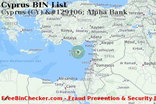 Cyprus Cyprus+%28CY%29+%26%23129106%3B+Alpha+Bank BIN List