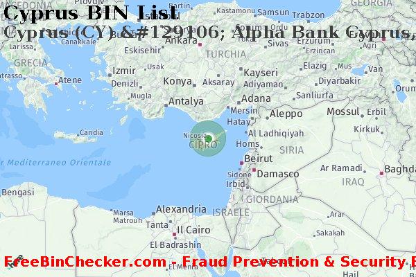 Cyprus Cyprus+%28CY%29+%26%23129106%3B+Alpha+Bank+Cyprus%2C+Ltd. Lista BIN