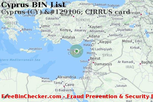 Cyprus Cyprus+%28CY%29+%26%23129106%3B+CIRRUS+card BIN List