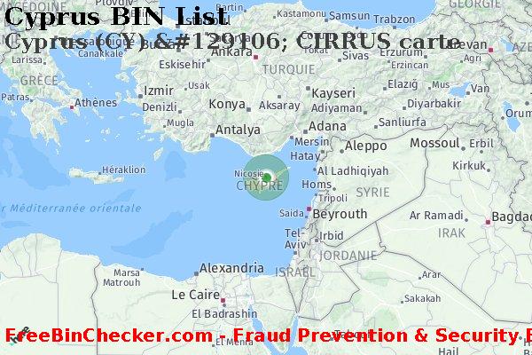 Cyprus Cyprus+%28CY%29+%26%23129106%3B+CIRRUS+carte BIN Liste 