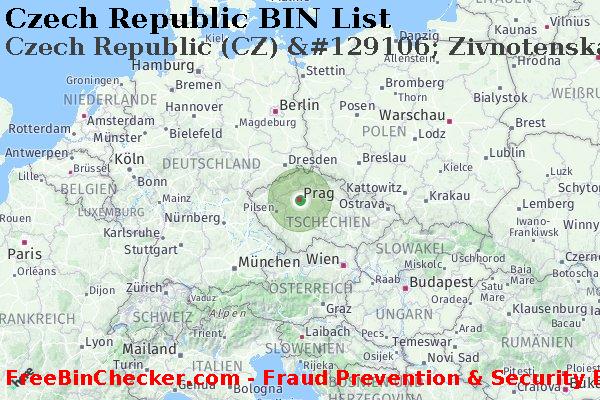 Czech Republic Czech+Republic+%28CZ%29+%26%23129106%3B+Zivnotenska+Banka%2C+A.s. BIN-Liste
